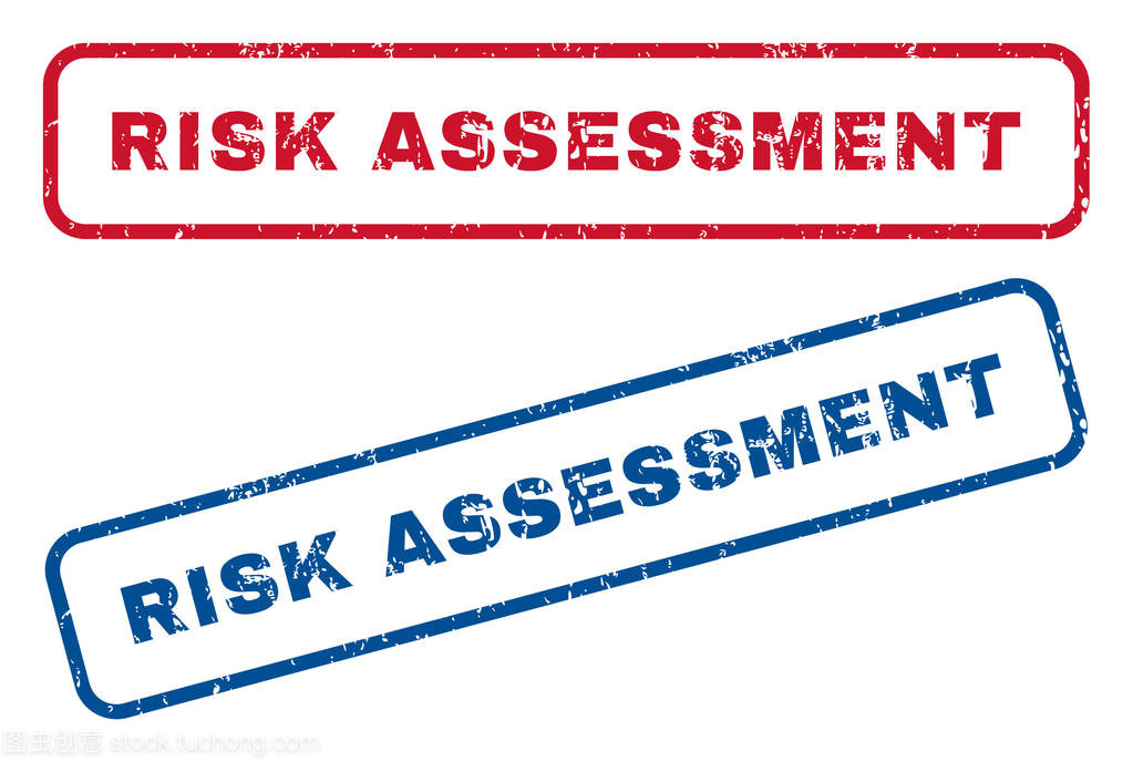 風險評估橡膠郵票
